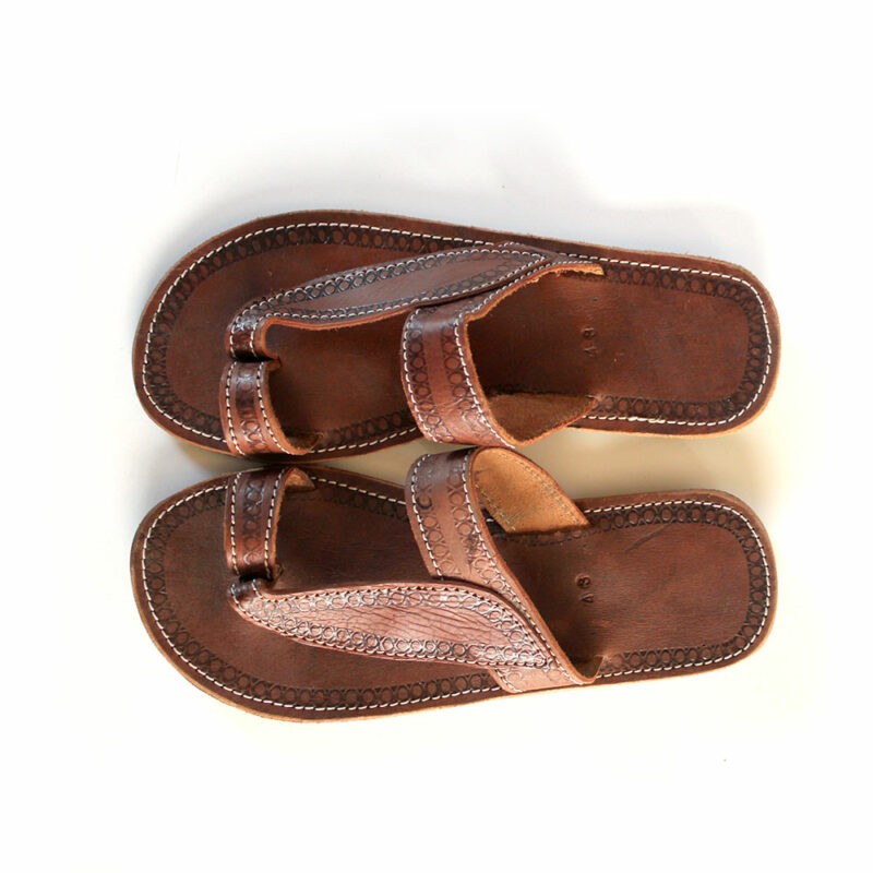 Leather-African-Sandals-for men