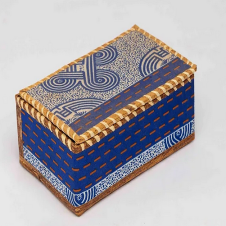 African fabric ankara gift box