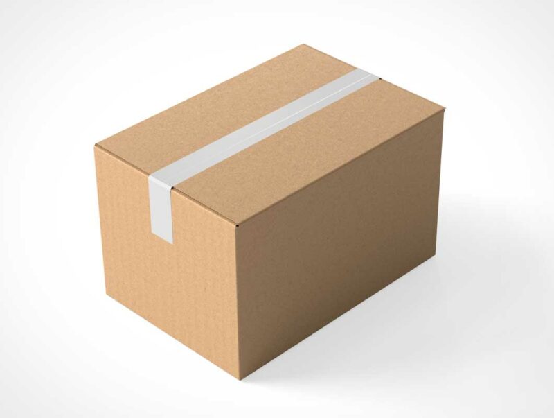 Plain-Shipping-Box-PSD-Mockups