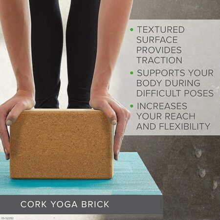 Eco Cork Yoga Brick – Sustainable Support for Poses