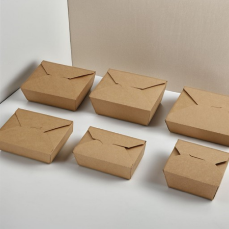 Burger box hard kraft