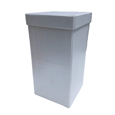 White Tall Gift Box with Smooth Cover (414114cm